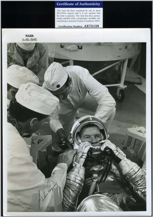 Galactic Signature of Gordon Cooper