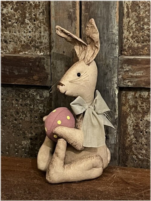 Vintage Easter Bunny Figurine