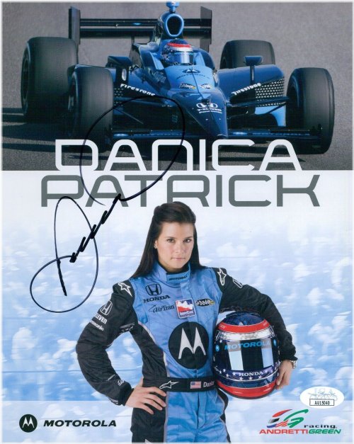 Danica Patrick Signed Racing Memorabilia