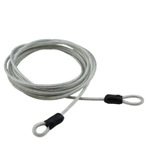 Braided Steel Security Cable with Double Loop