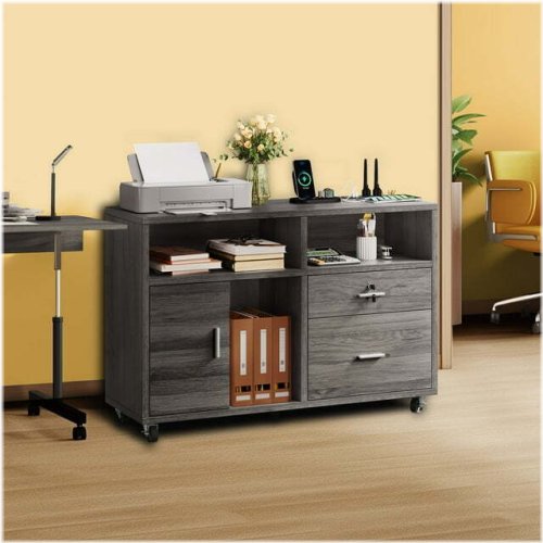 Charging Station File Cabinet