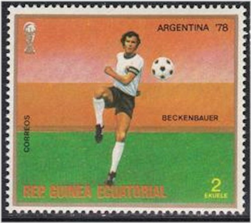 Equatorial Guinea Beckenbauer Stamp