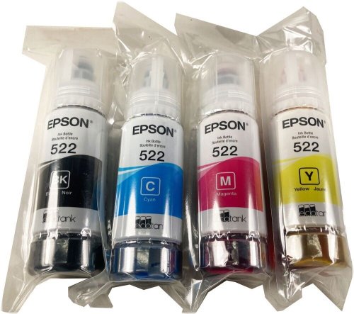 Epson 522 Ink Bottles Set for Compatible Printers