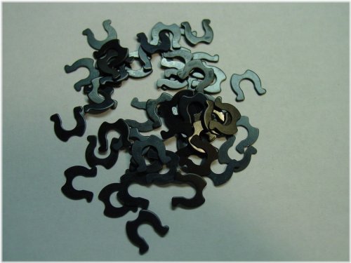 Black Retaining Clips Set for Lionel Trucks