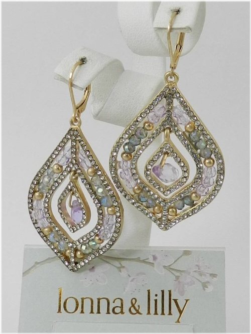 Sparkling Cascade Earrings