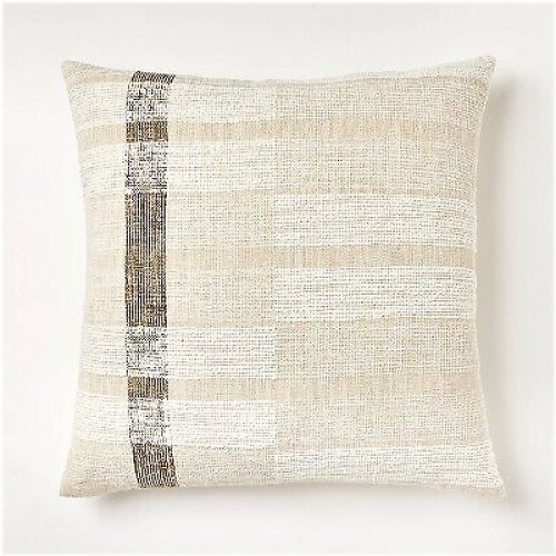 Cozy Stripe Square Pillow