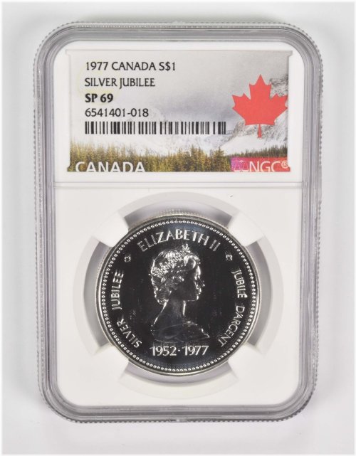 Canadian Silver Jubilee Dollar