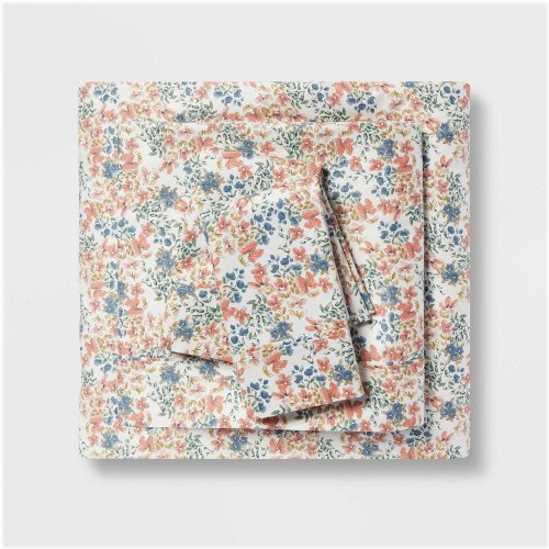Ditsy Floral 400 Thread Count Printed Pattern Performance Sheet Set