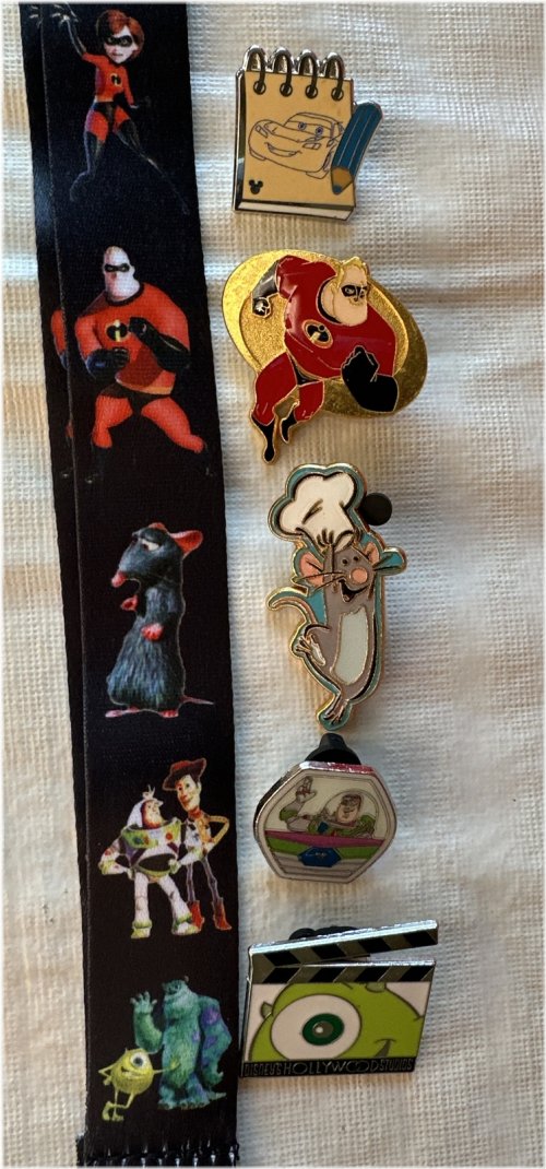 Magic Pixar Pin Collection