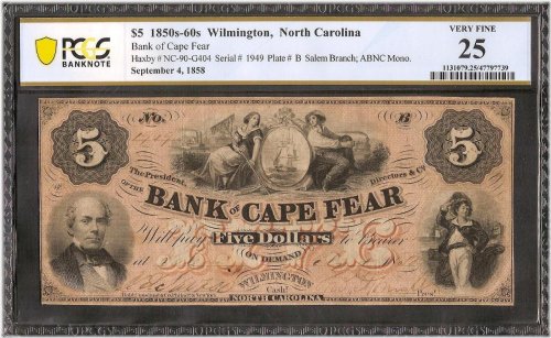 Cape Fear Carolina Note