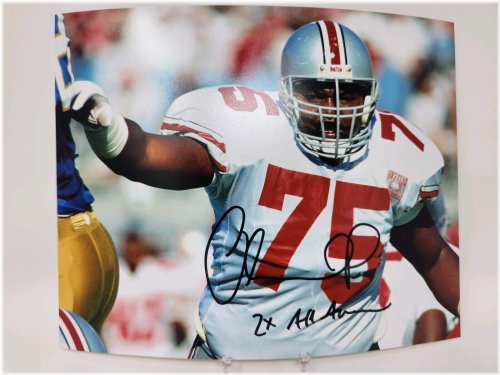 Orlando Pace Autographed Ohio State Buckeyes 8x10 Photo