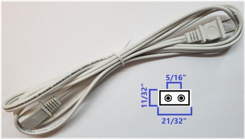 Retro Tech Power Cable