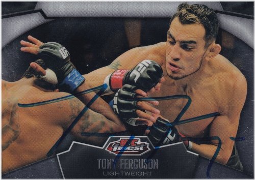 Ultimate Fighter Autographed Card