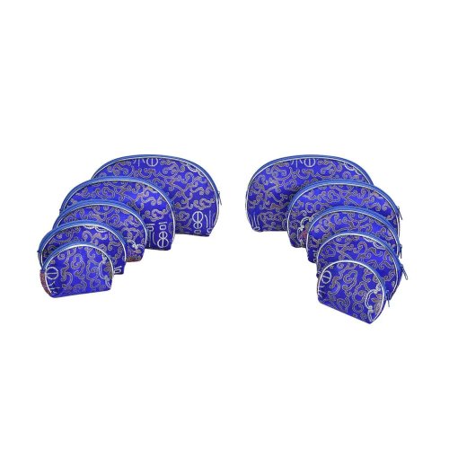 Royal Blue Polyester Protective Gear Set
