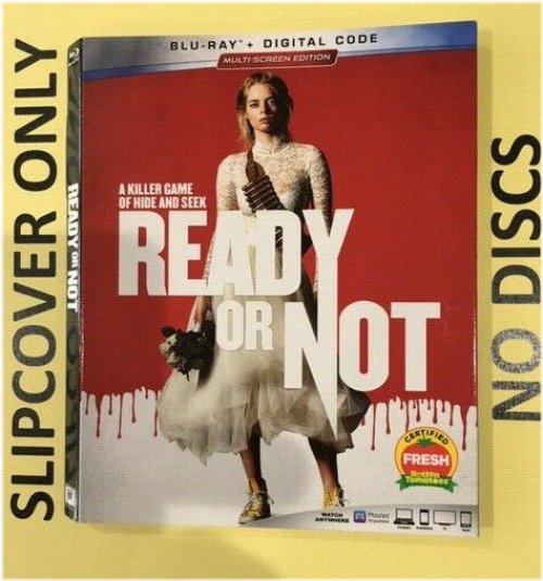 Blu-ray Slipcover Collection: Ready or Not (2019)