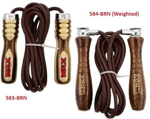 MRX Heavy Duty Leather Jump Rope