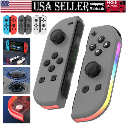 Switch JoyCon Wireless Gamepad Duo with LED