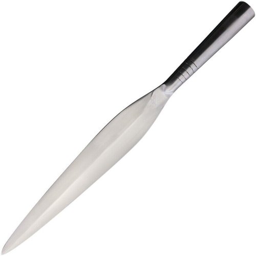 Satin-Finish Steel Spear Head with 14" Blade and 20 ¾" Total Length