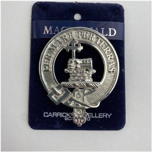 Carrick Heritage Crest Pin