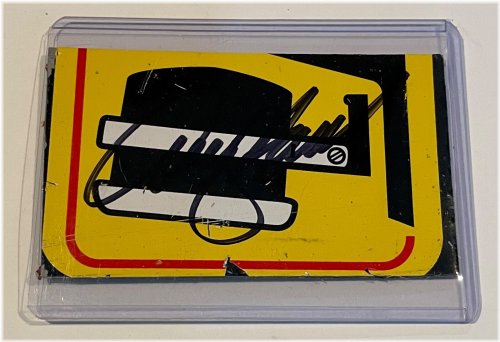 Denny Hamlin Signed Race-Used Sheetmetal Piece #2