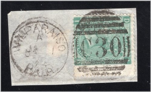 Valparaiso Shilling Stamp