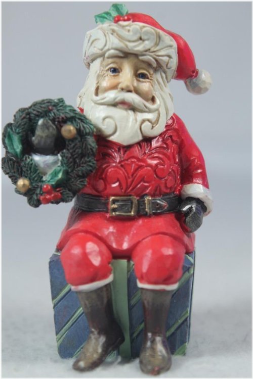 Festive Santa Gift Scene