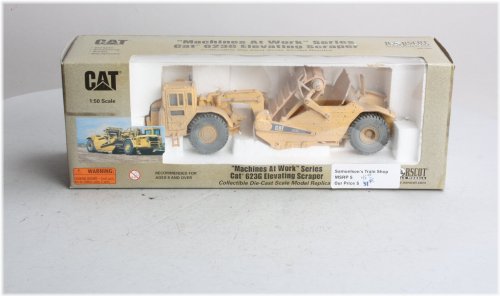 Weathered Elevating Scraper Construction Miniature