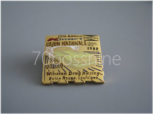 Cajun Nationals Baton Rouge Hat & Lapel Pin Set