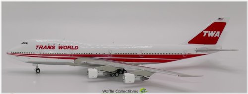 Trans World Airlines Boeing 747-100 Diecast Model