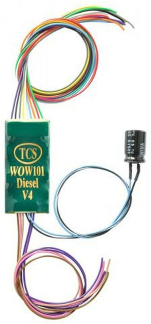 WhisperTech Diesel Decoder V4 by Train Control System