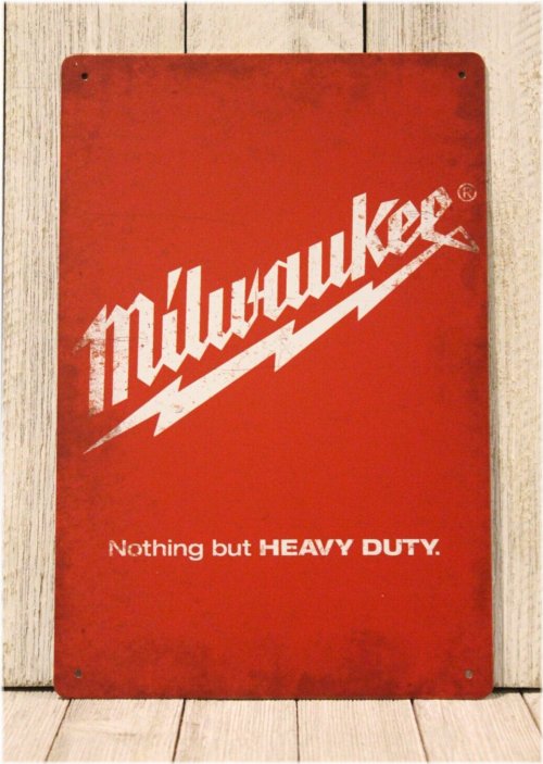 Industrial Workshop Tin Sign