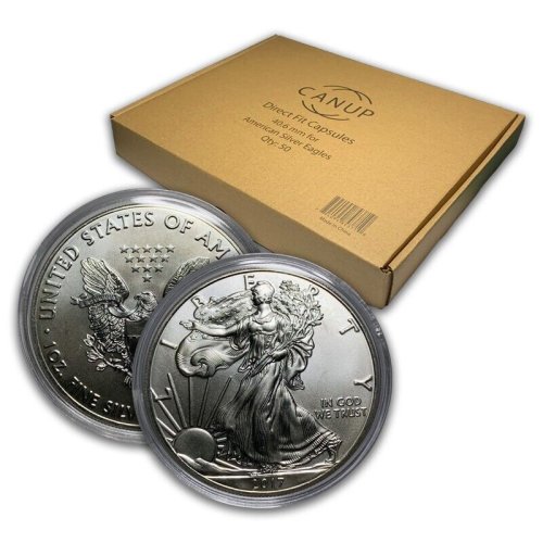 Silver Eagle Coin Capsules