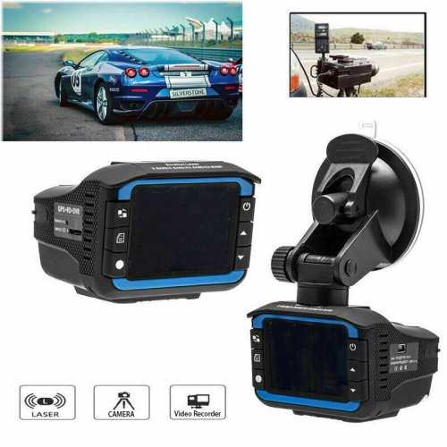 DriveSafe 360 Dash Cam with Speed and Traffic Monitoring