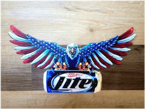 Liberty Lite Metal Sign