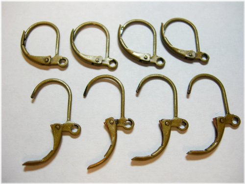 Brass Lever Back Ear Wires