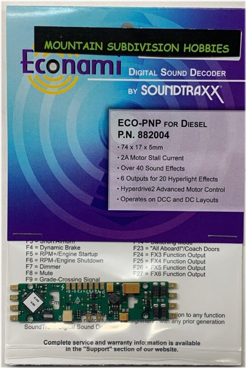 ECONAMI Diesel Sound Decoder by Soundtraxx