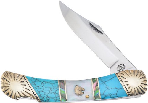 Turquoise Tide Folding Pocket Knife