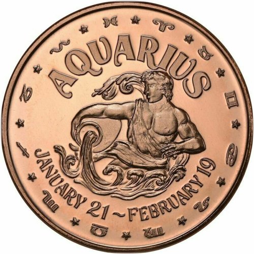 Aquarius Copper Round