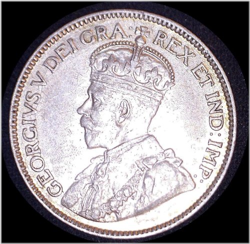Canadian Silver Quarter - 1914 Edition