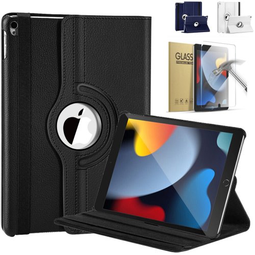 Leather Stand Cover with Screen Protector for iPad 10.2