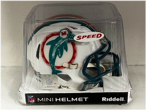 Riddell Speed Mini Helmet - Miami Dolphins 80-96 Throwback