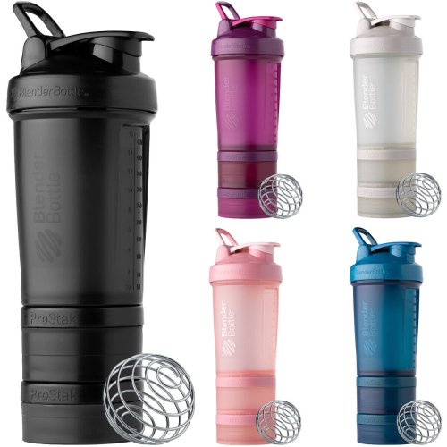 MixMaster Storage Shaker with Pill Compartment - 22 oz