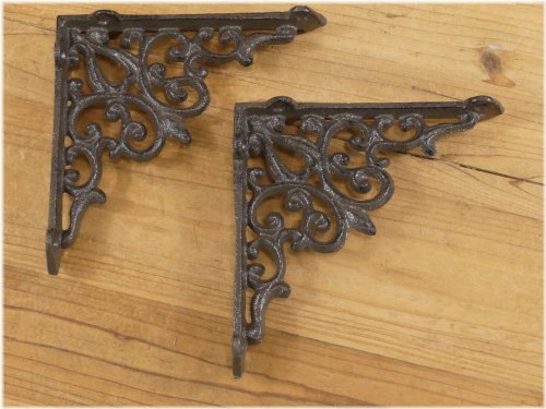 Vintage Iron Wall Brackets