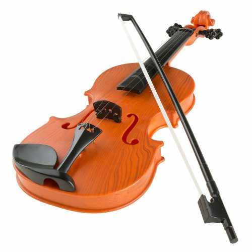 Melody Maker Playset: Battery-Operated Child's Violin with Strings and Bow