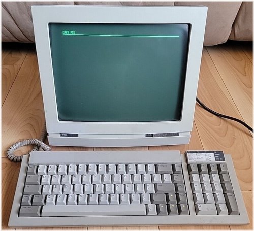 Retro Wyse Terminal Kit with Green Screen Monitor