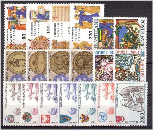Vatican Philatelic Collection 1980