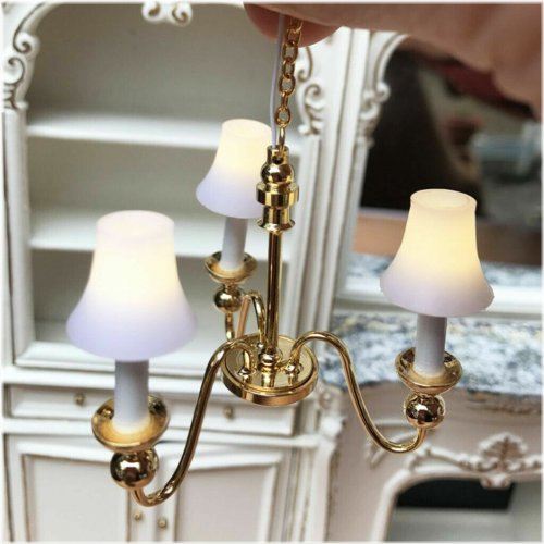 Twinkle Trio Dollhouse Chandelier