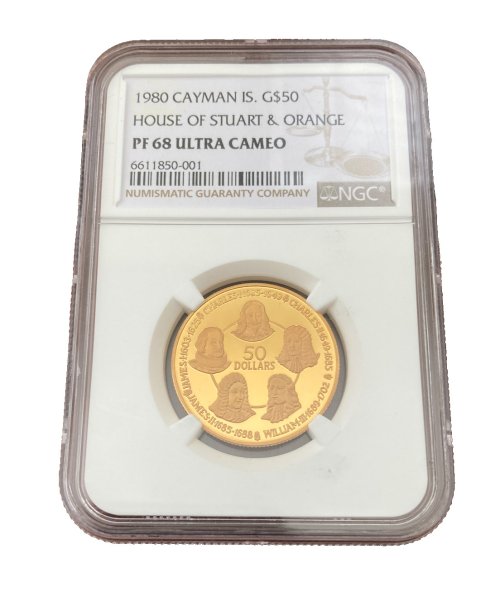 Stuart & Orange Gold Coin