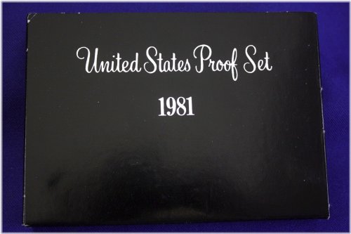 Original U.S. Mint Proof Set (1981)