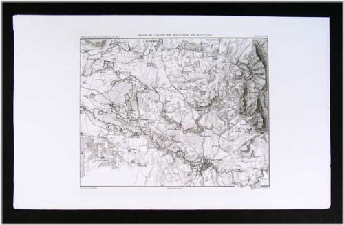 Napoleonic Era Bautzen Battlefield Map